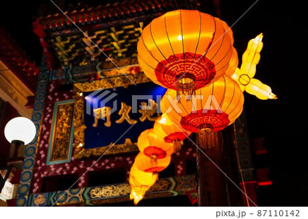 地久門とランタン飾り 地久門とランタン飾り 87110142