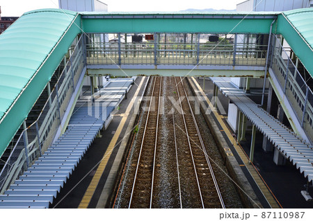 日豊本線 朽網駅の風景 日豊本線 朽網駅の風景 87110987