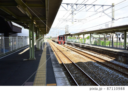 日豊本線　朽網駅の風景 87110988