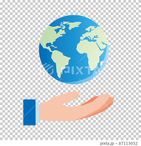 Earth on the palm of your hand Earth on the palm of your hand 87113032