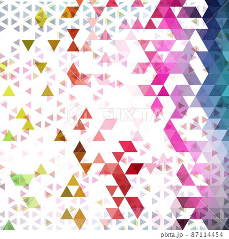 geometric vector background of triangular shapes - Vektorgrafik. eps 10 87114454