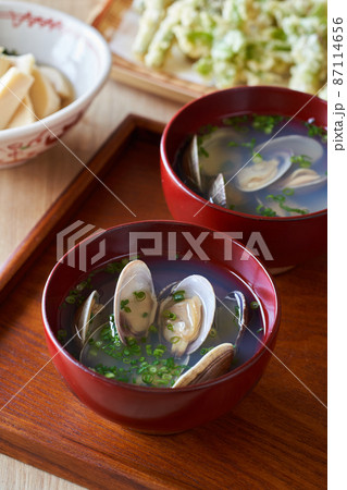 あさりのすまし汁 あさりのすまし汁 87114656