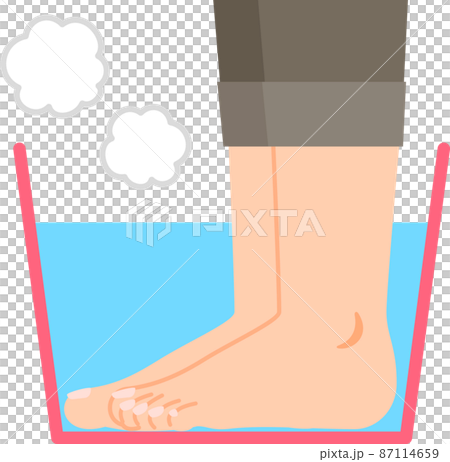 バケツでの足湯のイメージ 87114659