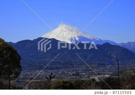 2月 大井町52富士山・ビオトピアより 2月 大井町52富士山・ビオトピアより 87115503