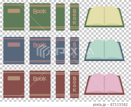 Simple cute book set Simple cute book set 87115582