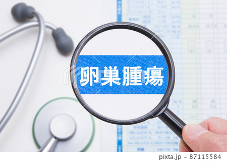 卵巣腫瘍　医療イメージ 87115584