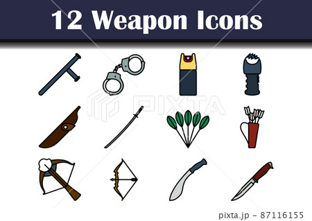 Weapon Icon Set 87116155