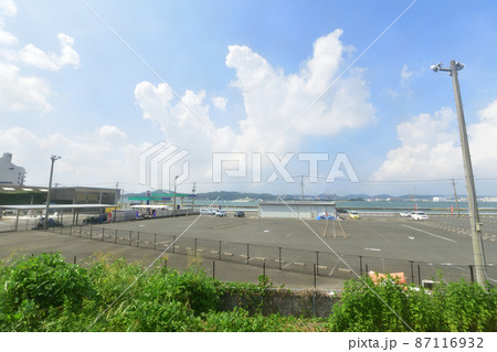 福岡県北九州市、門司港駅の風景 福岡県北九州市、門司港駅の風景 87116932