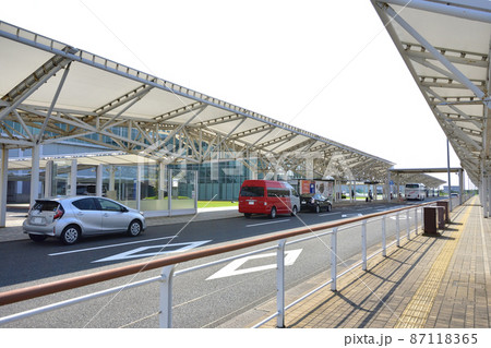 北九州空港と連絡橋の風景 北九州空港と連絡橋の風景 87118365