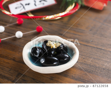 黒豆の煮物 87122658