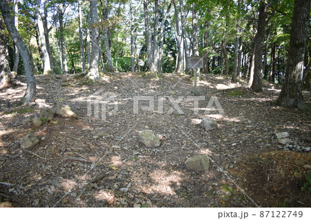 小谷城　曲輪と風景 87122749