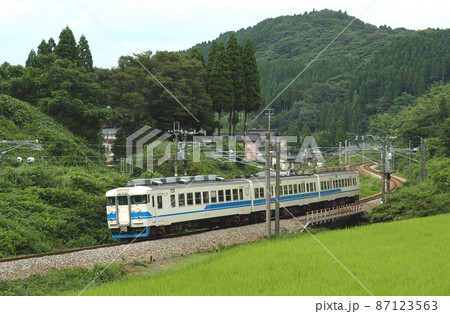 北陸本線 石動-倶利伽羅 JR西日本 413系 B11編成(金沢) 北陸本線 石動-倶利伽羅 JR西日本 413系 B11編成(金沢) 87123563