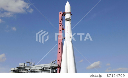 MOSCOW, RUSSIA - APRIL 23, 2019 87124709