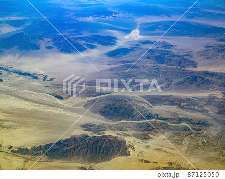 Aerial view of the rural landscape 87125050