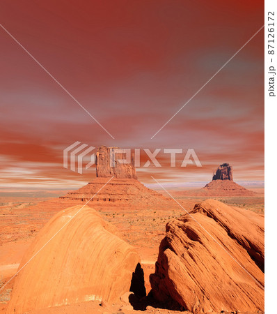Warm Skies Monument Valley Warm Skies Monument Valley 87126172