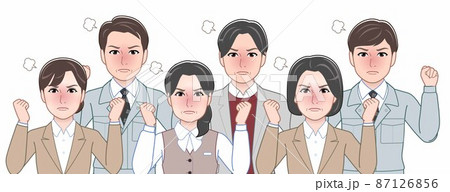 6人の団体グループ 6人の団体グループ 87126856