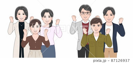 男性3人と女性3人 男性3人と女性3人 87126937