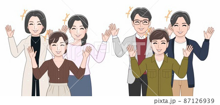 男性3人と女性3人 男性3人と女性3人 87126939