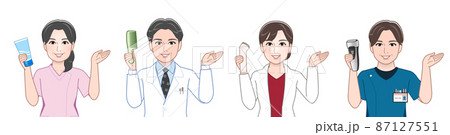 医療スタッフの4人 医療スタッフの4人 87127551