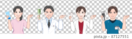 医療スタッフの4人 医療スタッフの4人 87127551