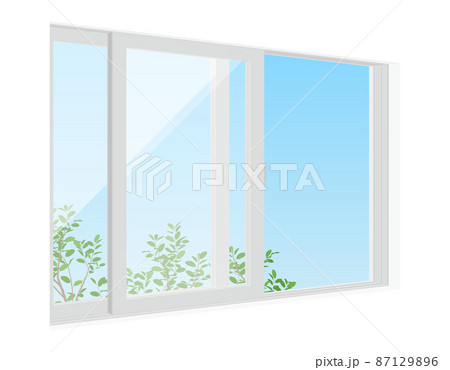 窓のイラスト 87129896