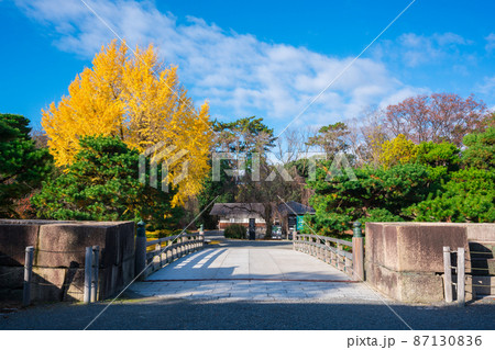 京都　秋の二条城　 87130836