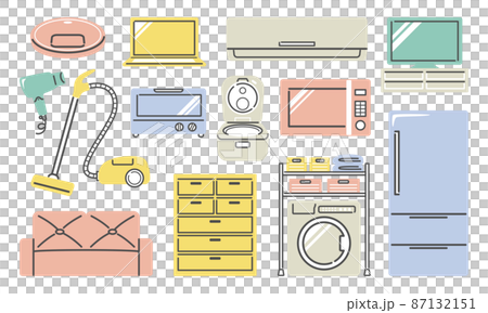 Furniture home appliances set 87132151