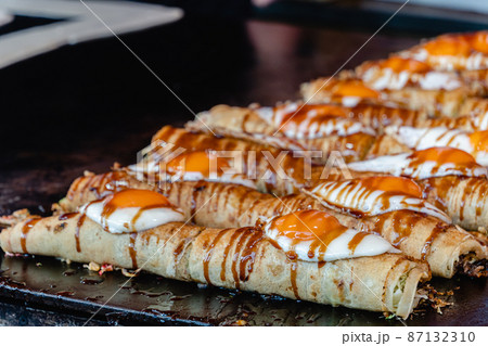 お好み焼き　屋台 87132310