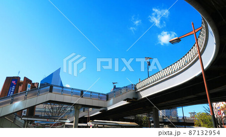 埼玉県川口市のJR東日本の川口駅とその周辺の風景（2022年2月撮影） 87132954