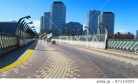 埼玉県川口市のJR東日本の川口駅とその周辺の風景（2022年2月撮影） 87133005