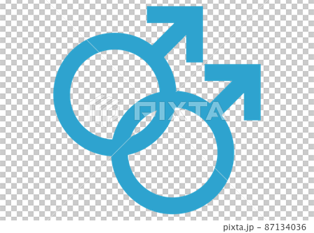 Male homosexual sign Male homosexual sign 87134036