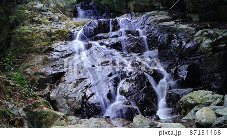 糸島 滝 千寿院の滝 自然 糸島 滝 千寿院の滝 自然 87134468
