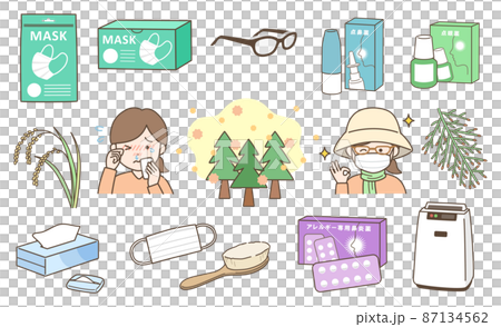 Hay fever set 87134562