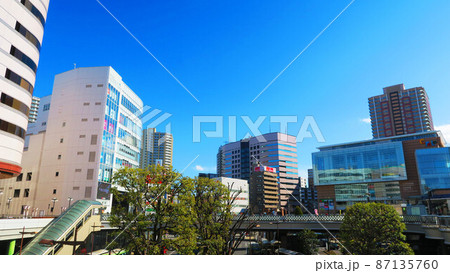 埼玉県川口市のJR東日本の川口駅とその周辺の風景(2022年2月撮影) 埼玉県川口市のJR東日本の川口駅とその周辺の風景(2022年2月撮影) 87135760