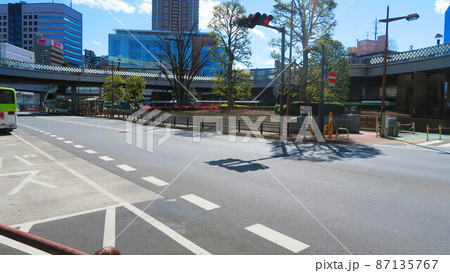 埼玉県川口市のJR東日本の川口駅とその周辺の風景（2022年2月撮影） 87135767