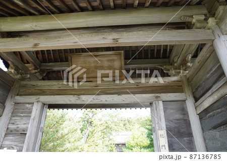 天徳寺　総門 秋田県秋田市 87136785