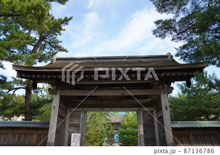 天徳寺 総門 秋田県秋田市 天徳寺 総門 秋田県秋田市 87136786