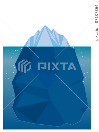 氷山の一角イメージ 87137864