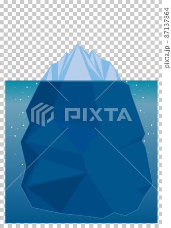 氷山の一角イメージ 87137864