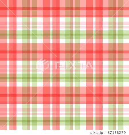 マドラスチェック/赤×薄緑 マドラスチェック/赤×薄緑 87138270
