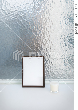 relax cozy objects and background with frame, lights relax cozy objects and background with frame, lights 87139134