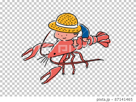 ザリガニと夏休み ザリガニと夏休み 87141465