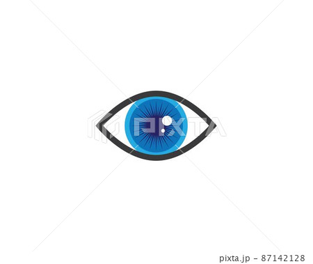 Eye vector icon 87142128