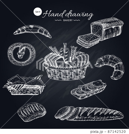 Flour Products Hand Drawn Collection 87142520