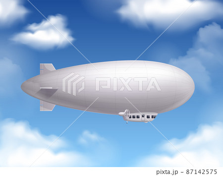 Dirigible Realistic Background 87142575