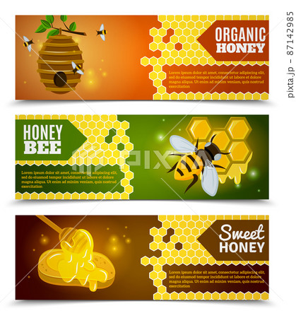 Honey Banners Set 87142985