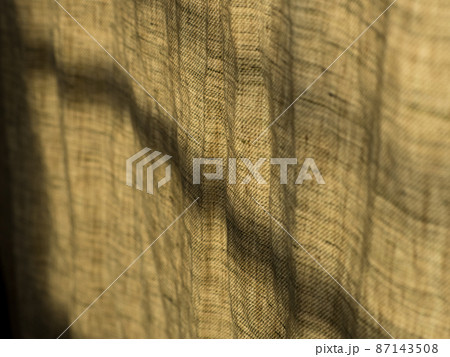 麻布のカーテン 87143508