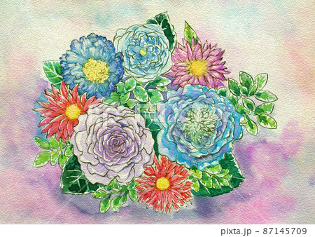 春の花束 87145709