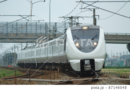 北陸本線　加賀笠間－美川　JR西日本　683系　T26＋T35＋T17編成（金沢）　サンダーバード 87146048