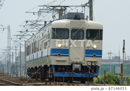北陸本線 美川-加賀笠間 JR西日本 413系 B06編成(金沢) 北陸本線 美川-加賀笠間 JR西日本 413系 B06編成(金沢) 87146055